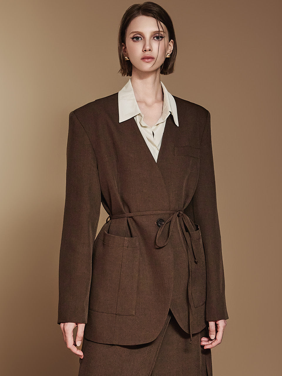 J2374 ストラップ付きジャケット