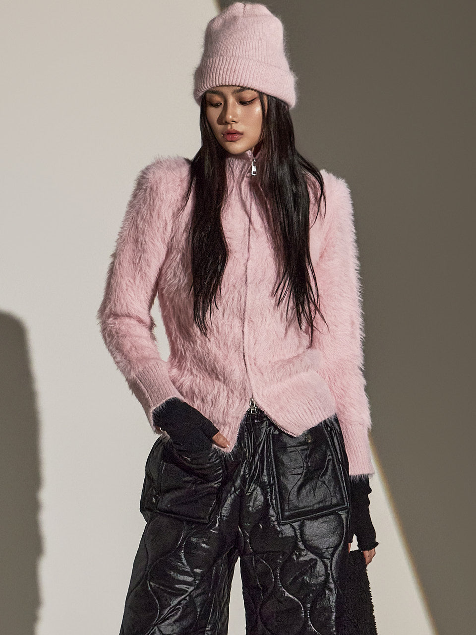 J2586 ファージップアップジャケット