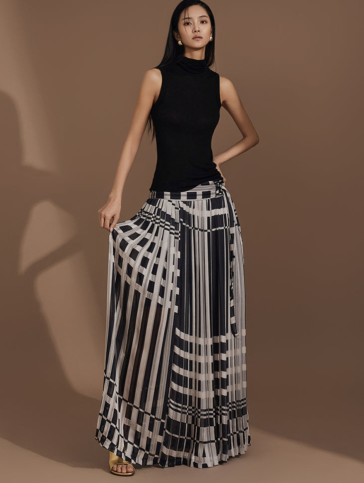 SK9235 Pleated Skirt