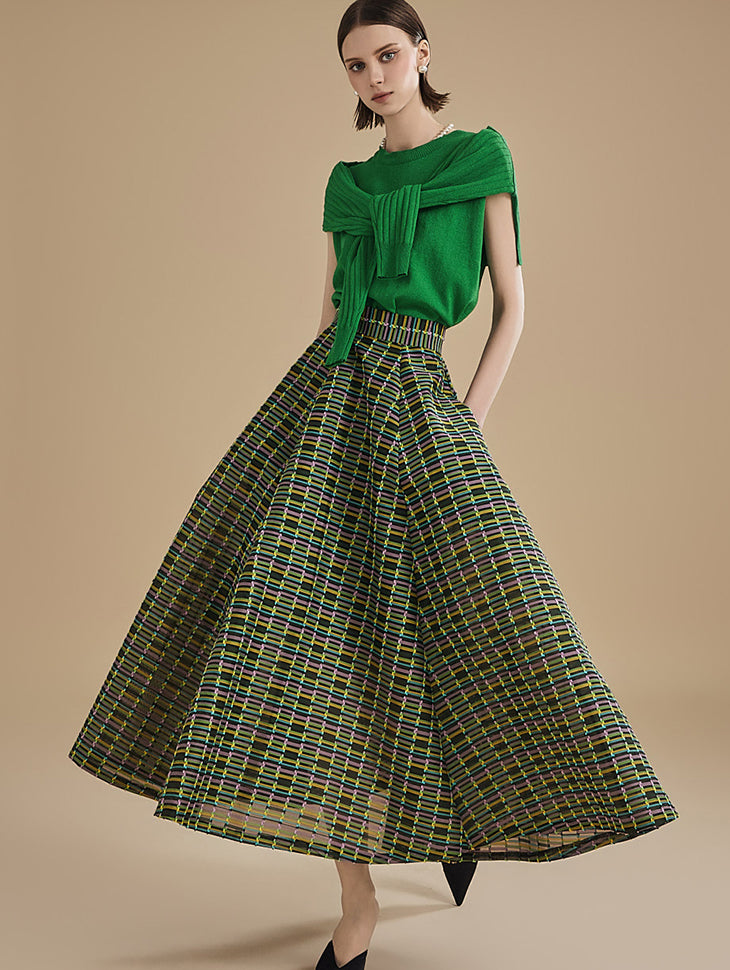 SK9234 オーガンジースカート