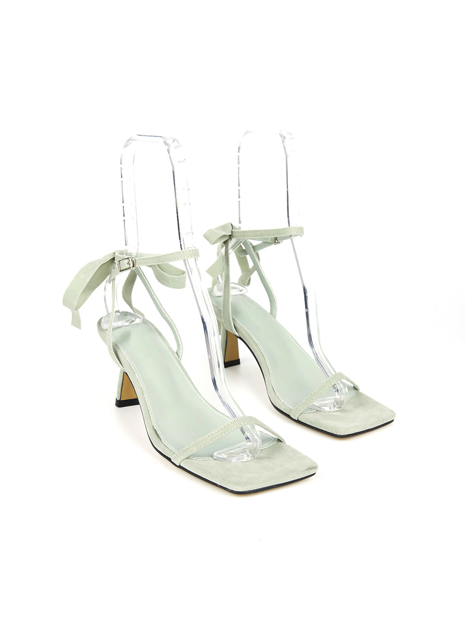 AR-3272 Ribbon Heeled Sandals