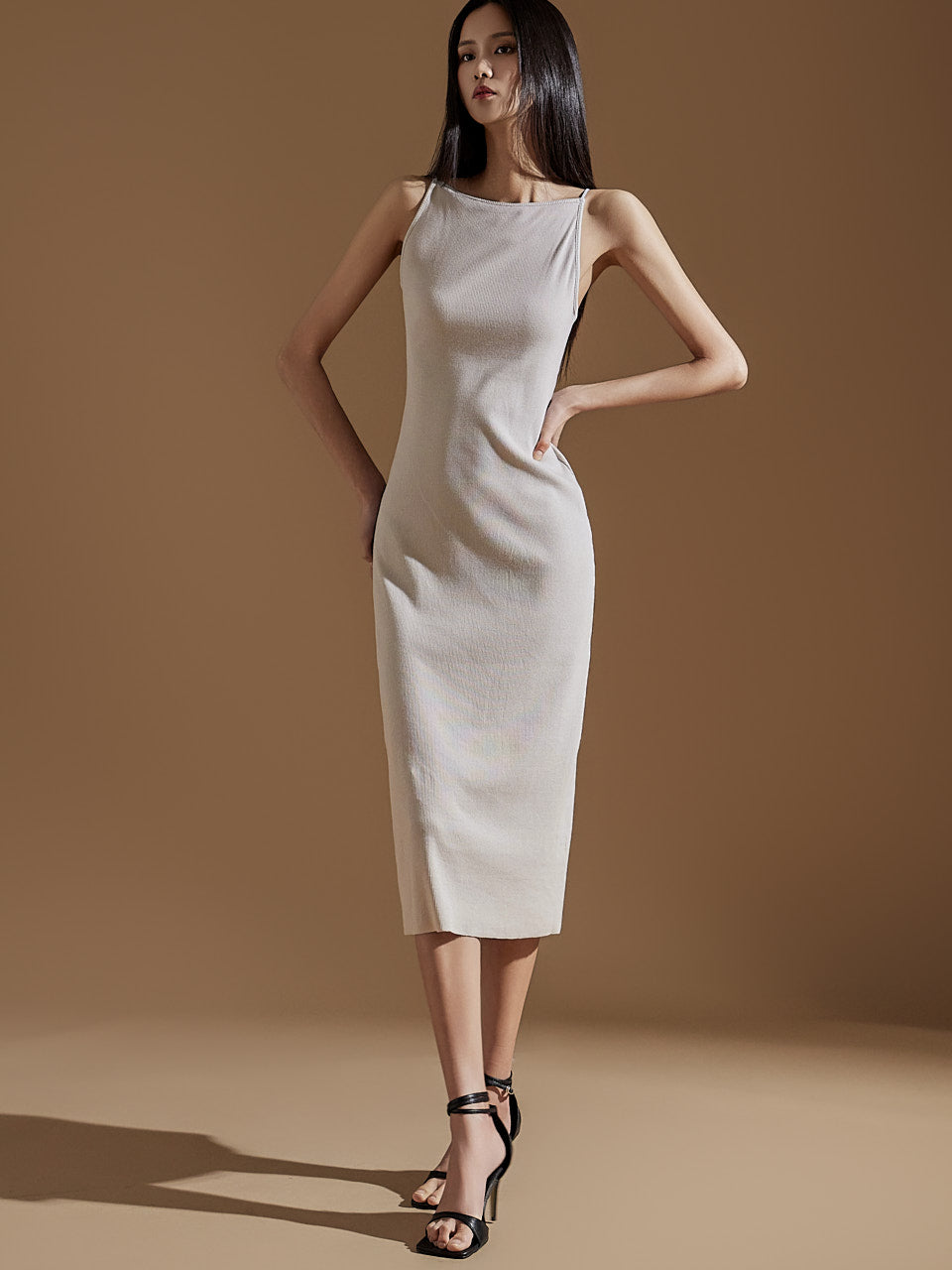 D4935 Boatneck Dress