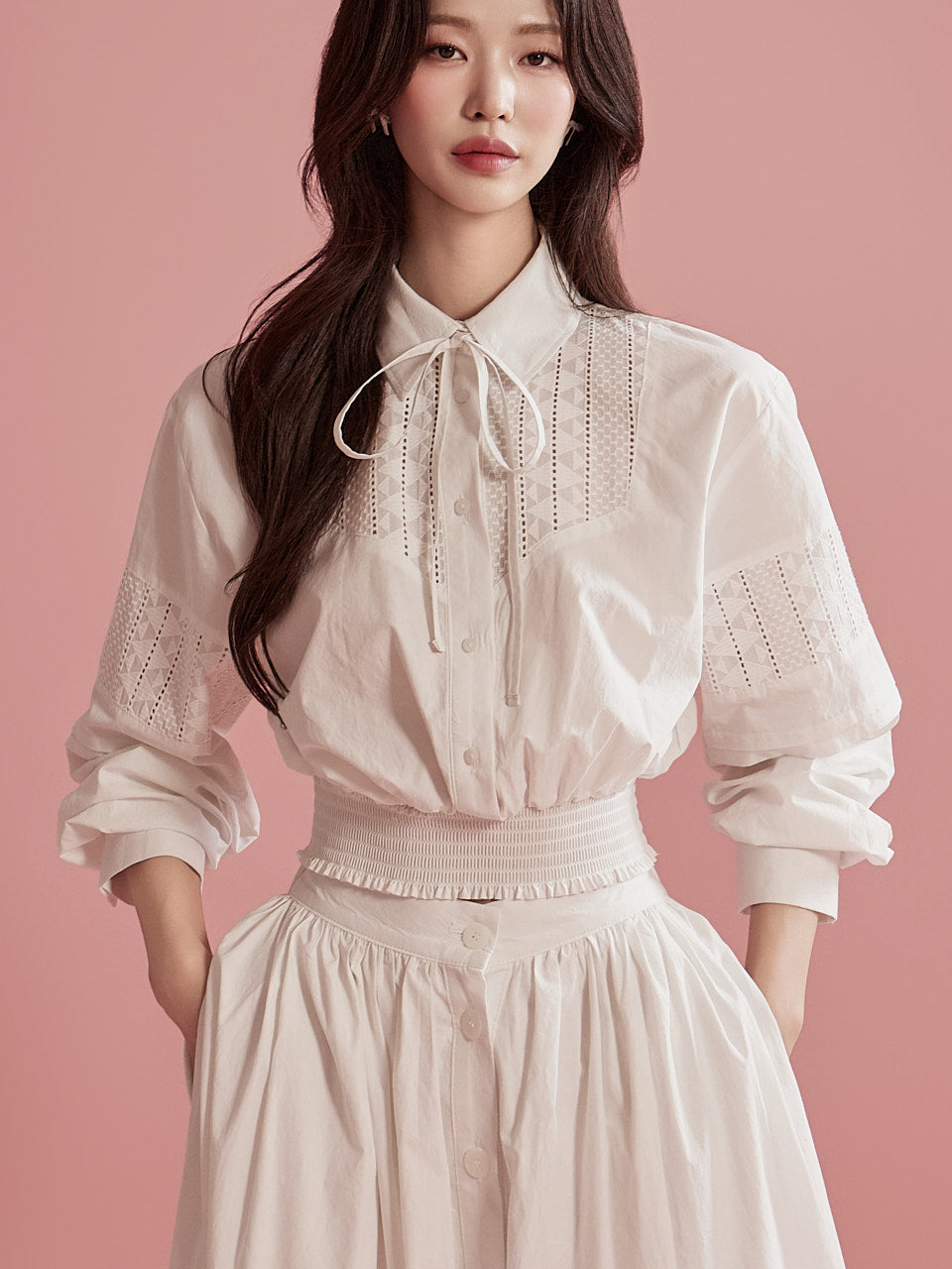 B2951 民族风衬衫