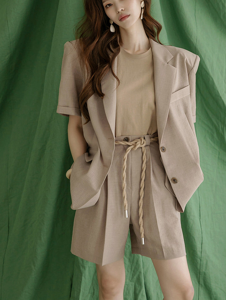 J1265 バックボタンジャケット