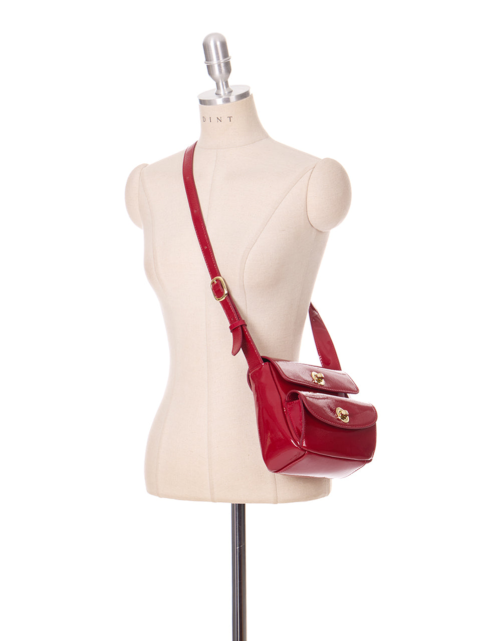A-1563 Patent Leather Cross Bag