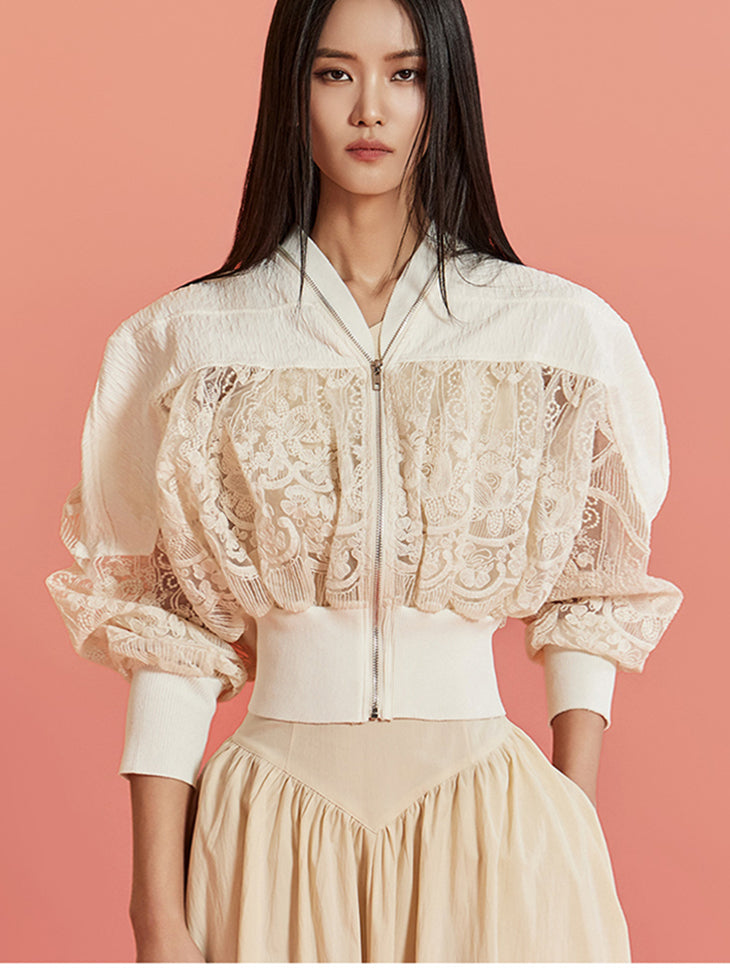 J2162 蕾丝上衣