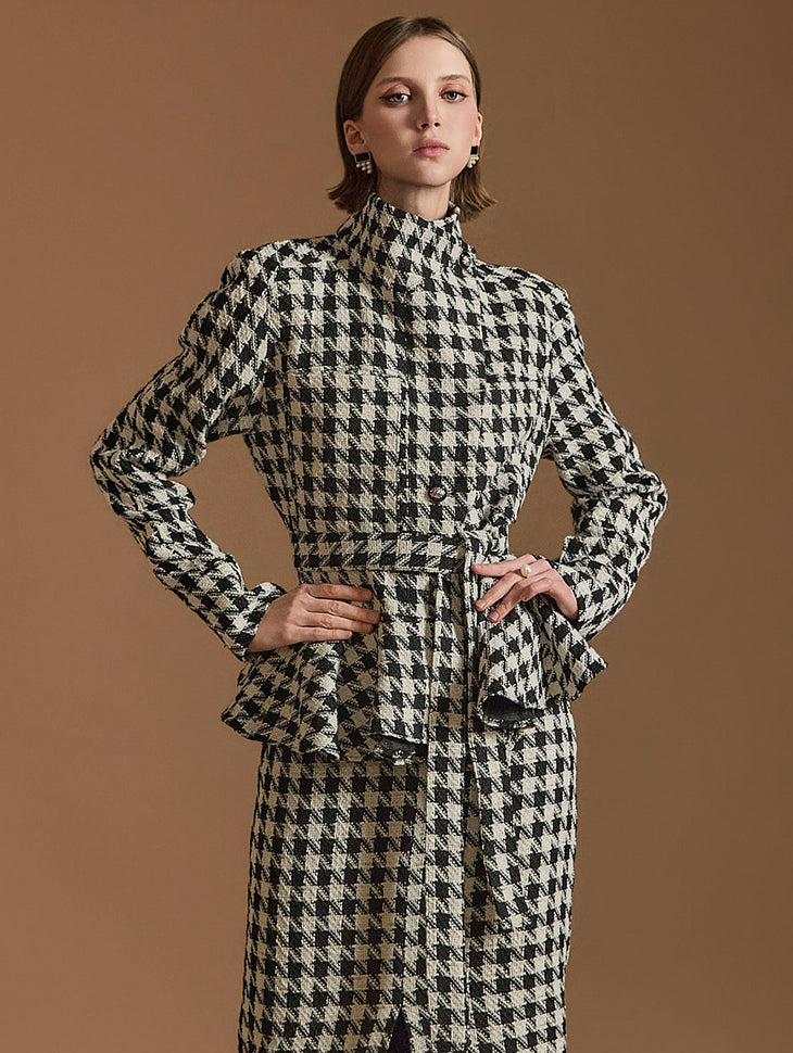 J2597 Jacket With Belt