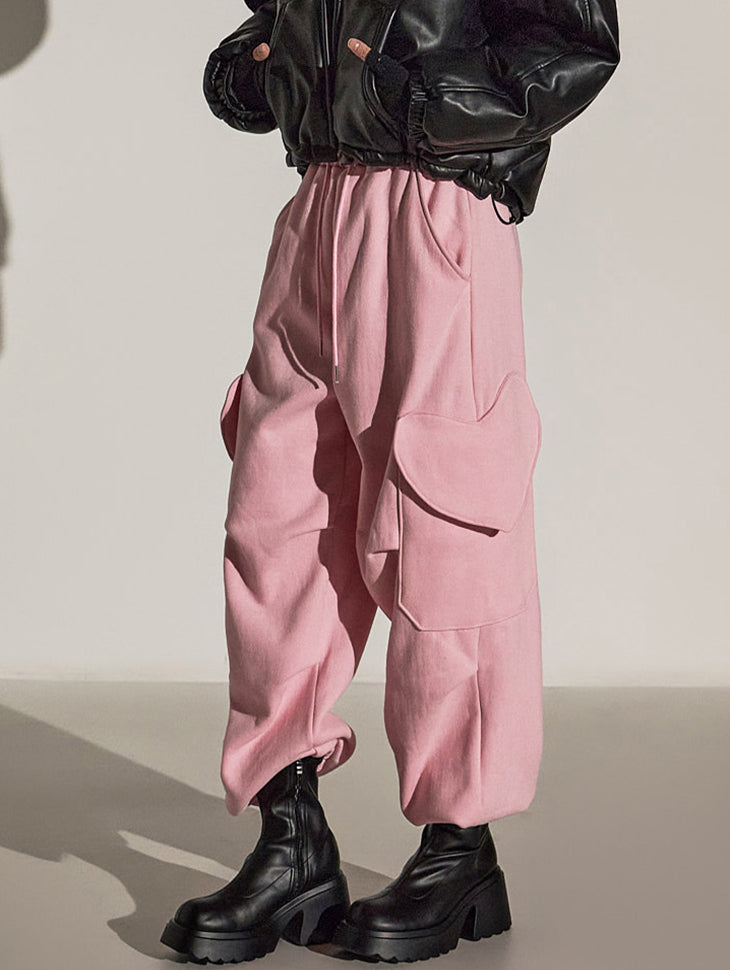 P3363 羊毛衬里运动裤