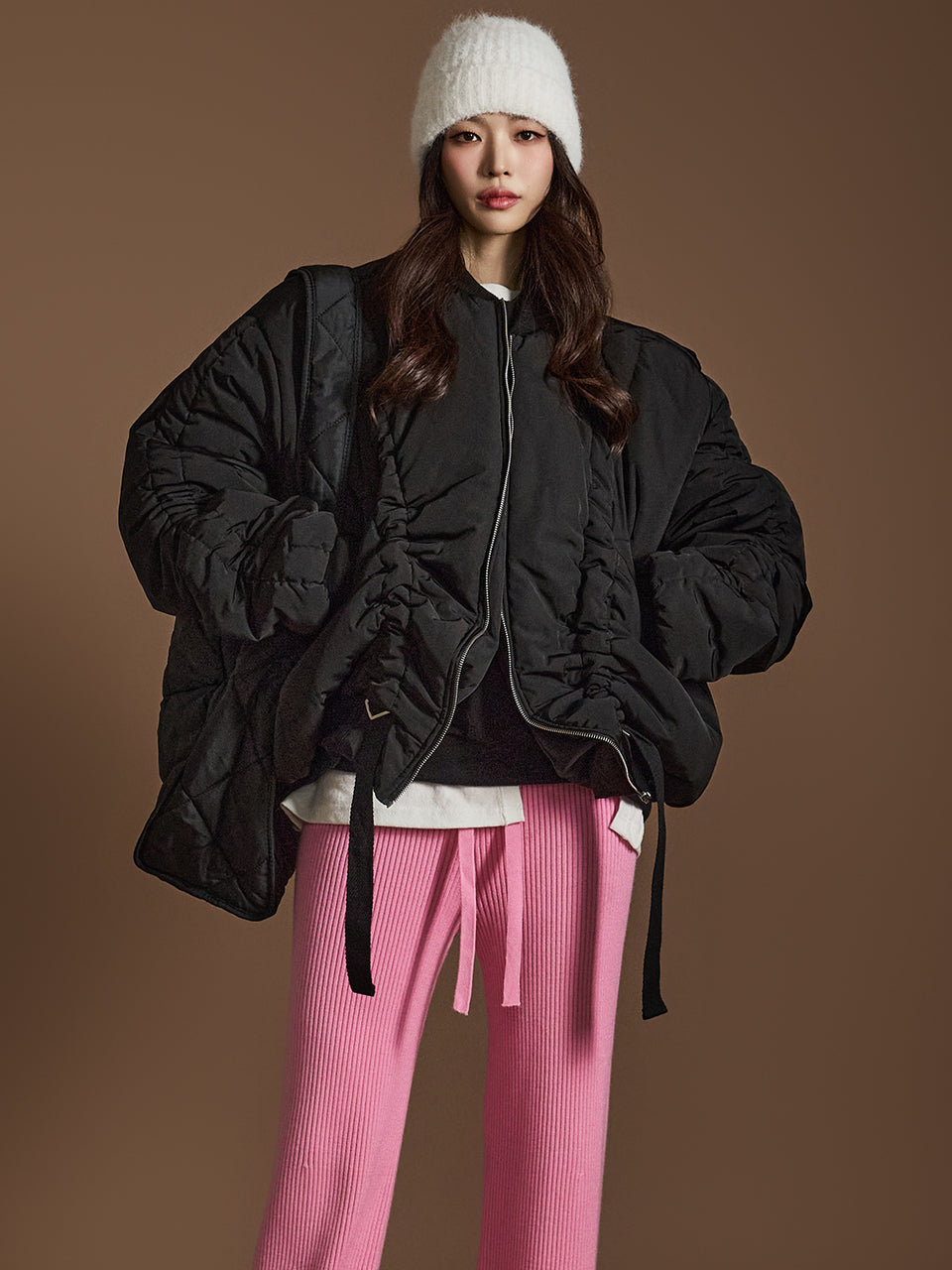 J2534 ベルト付きジャンパージャケット