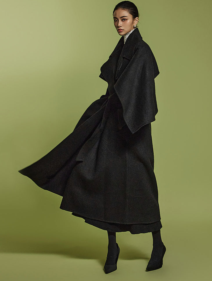 J2511 手工羊毛大衣