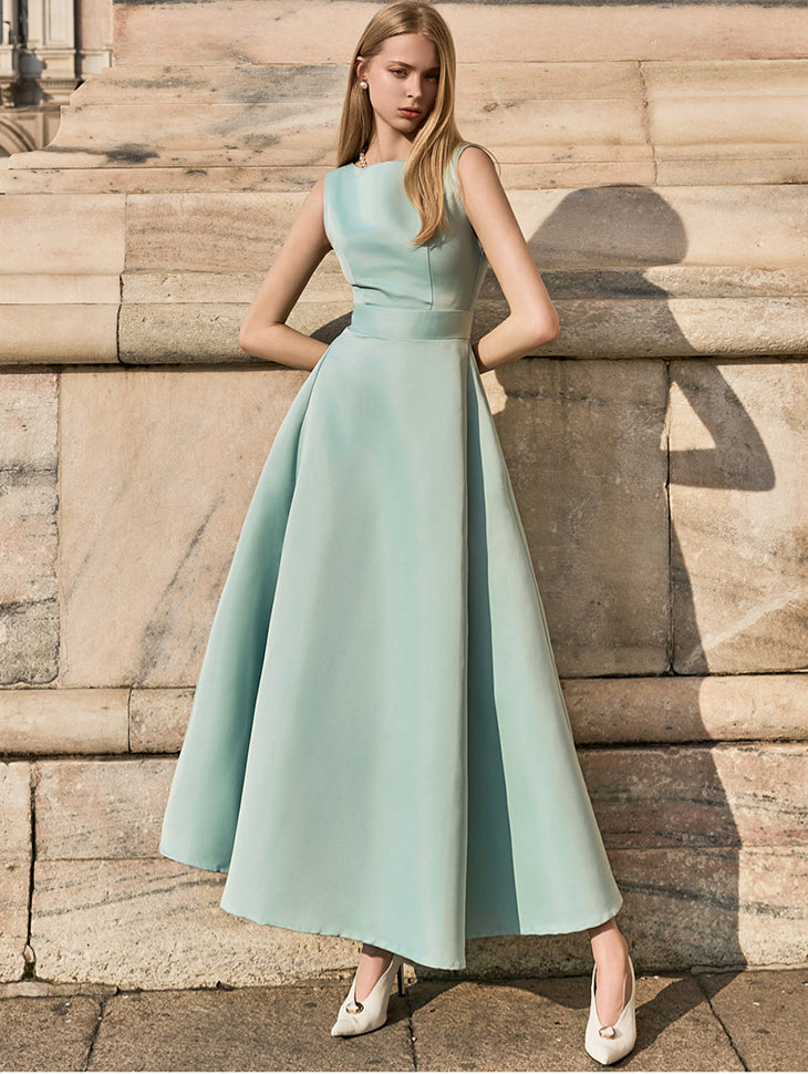 D9467 フレアロングワンピース