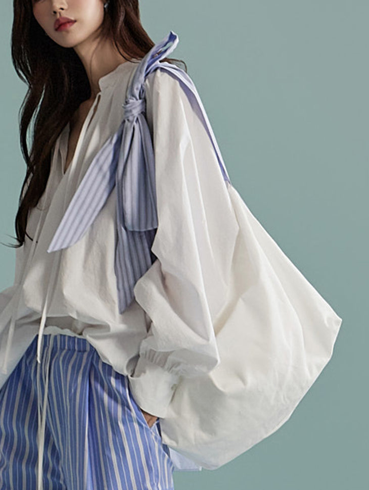 A-1558 Ribbon Strappy Shoulder Bag