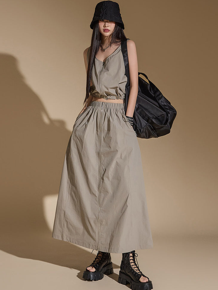 TP1874 ベスト&スカートセット