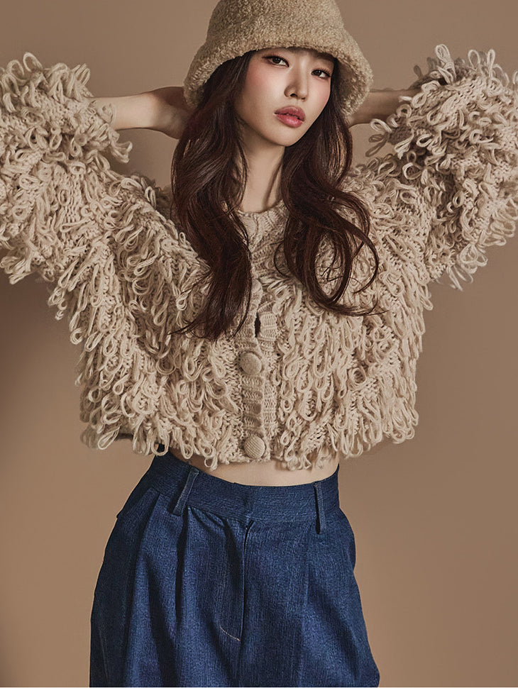 J2440 ブークレカーディガン