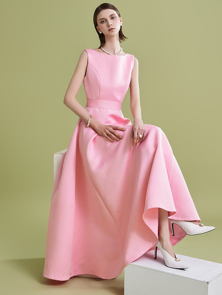 D9467 Flare Long Dress