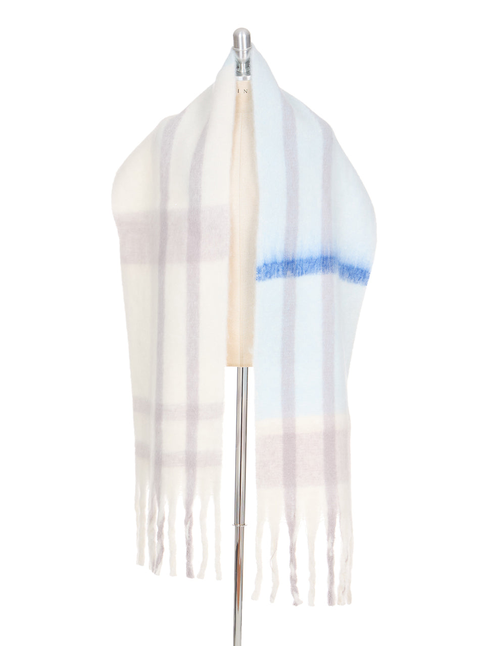 AS-1656 フリンジチェックマフラー