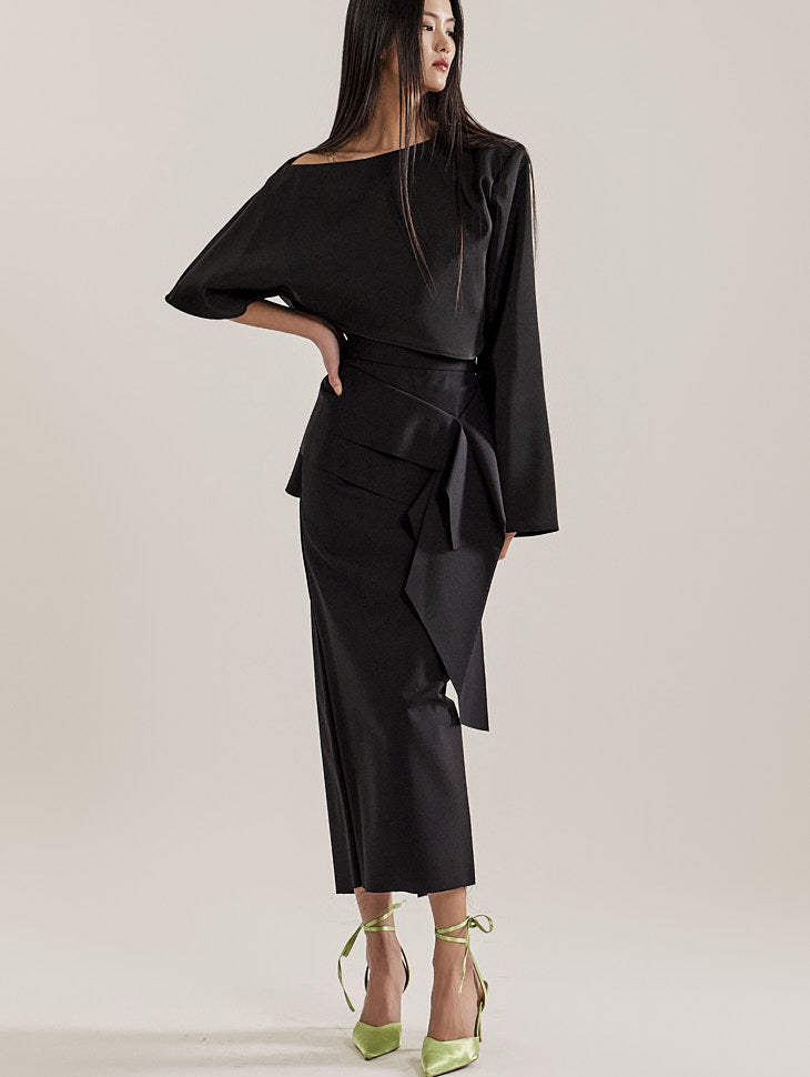 TP9123 不对称两件套衬衫