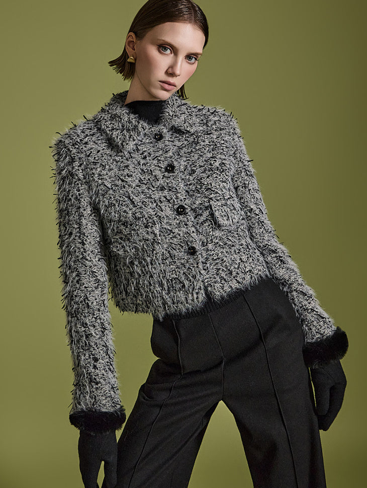 J2518 羊毛绗缝夹克