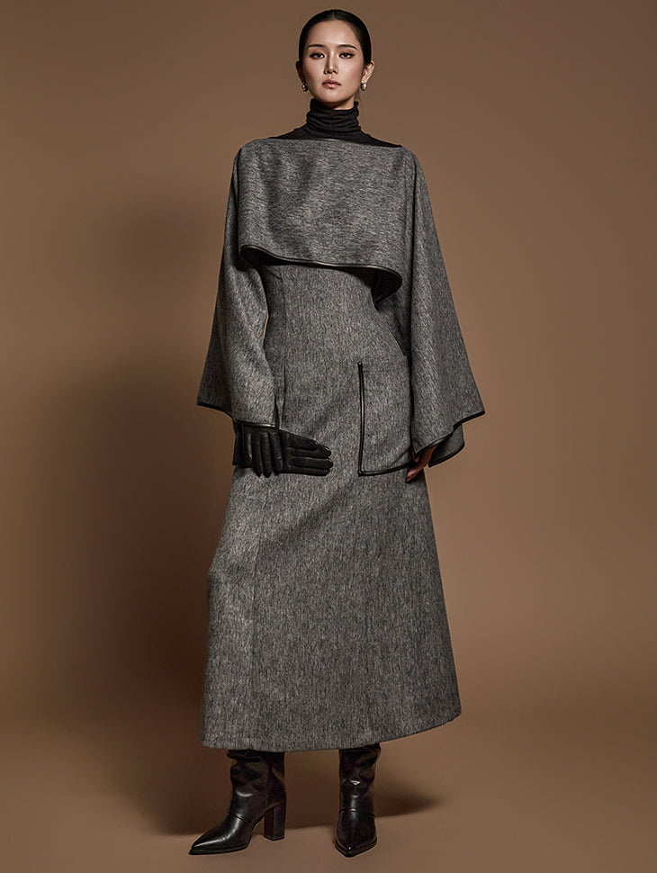 TP9158 衬衫裙套装