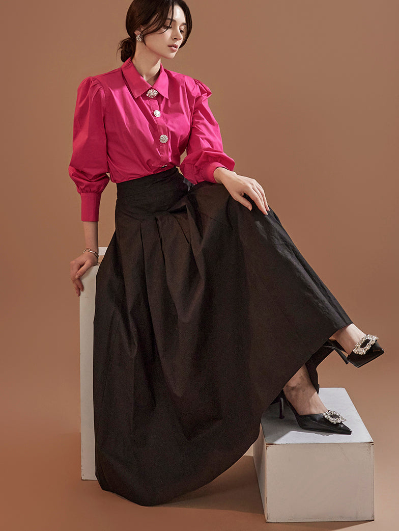 SK2708 Pintuck Skirt