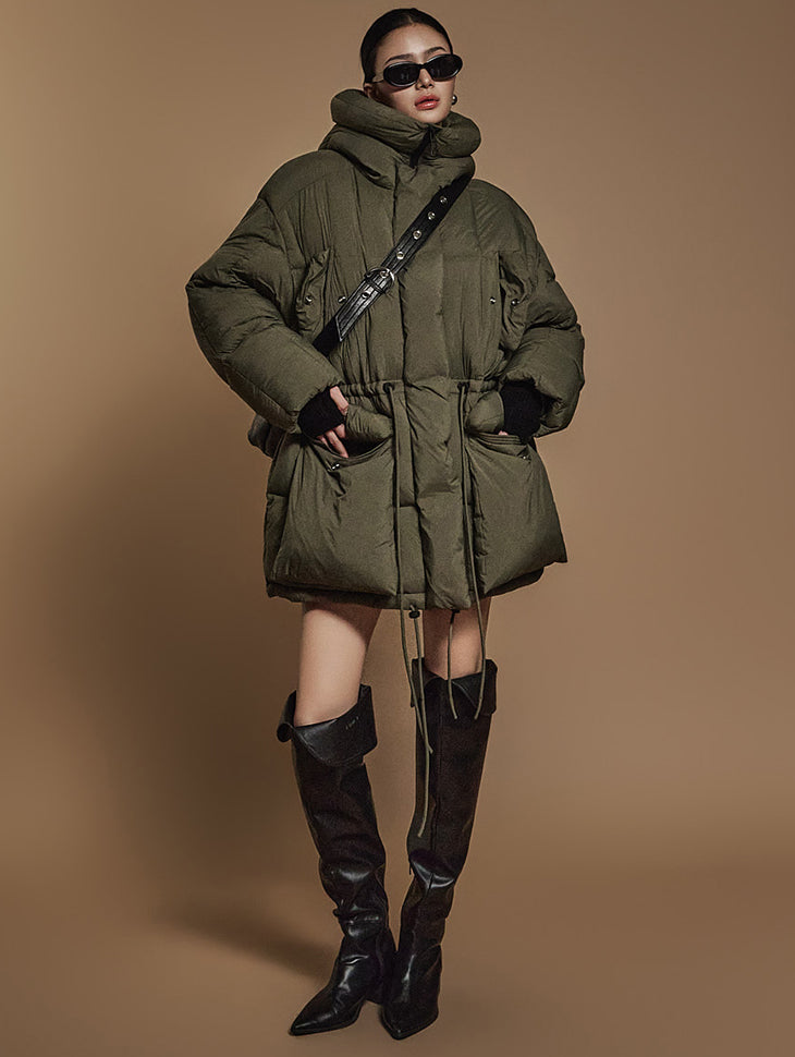 J2437 エンボス加工 パッド入りジャケット