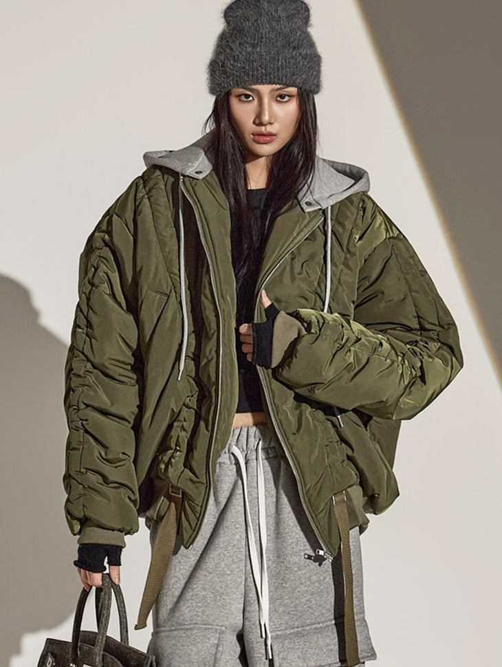 J2534 ベルト付きジャンパージャケット