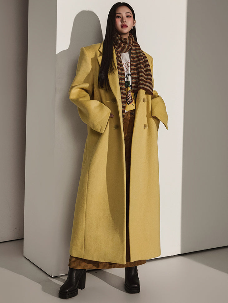 J2123 ウールダブルコート