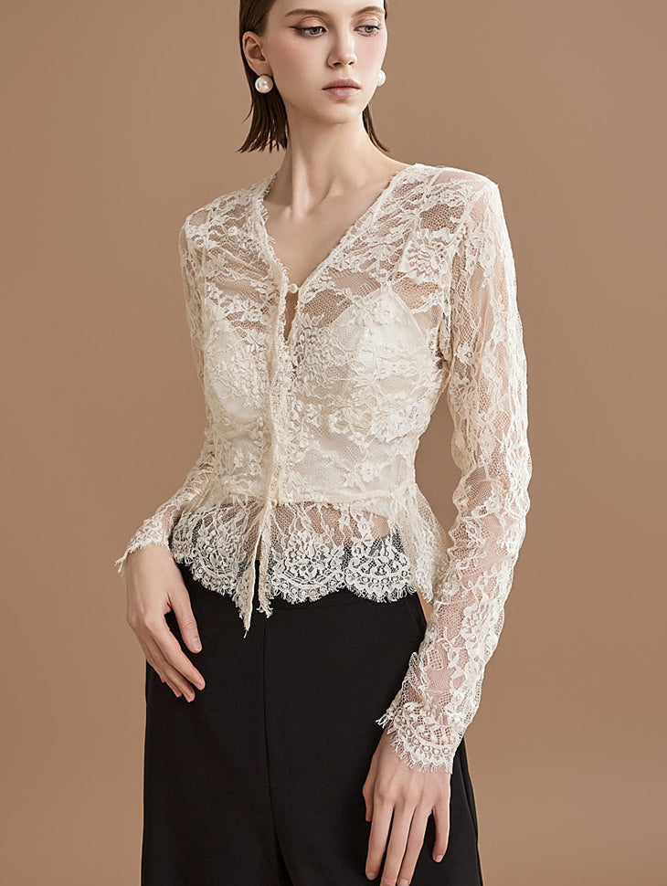 E3325 Lace Top