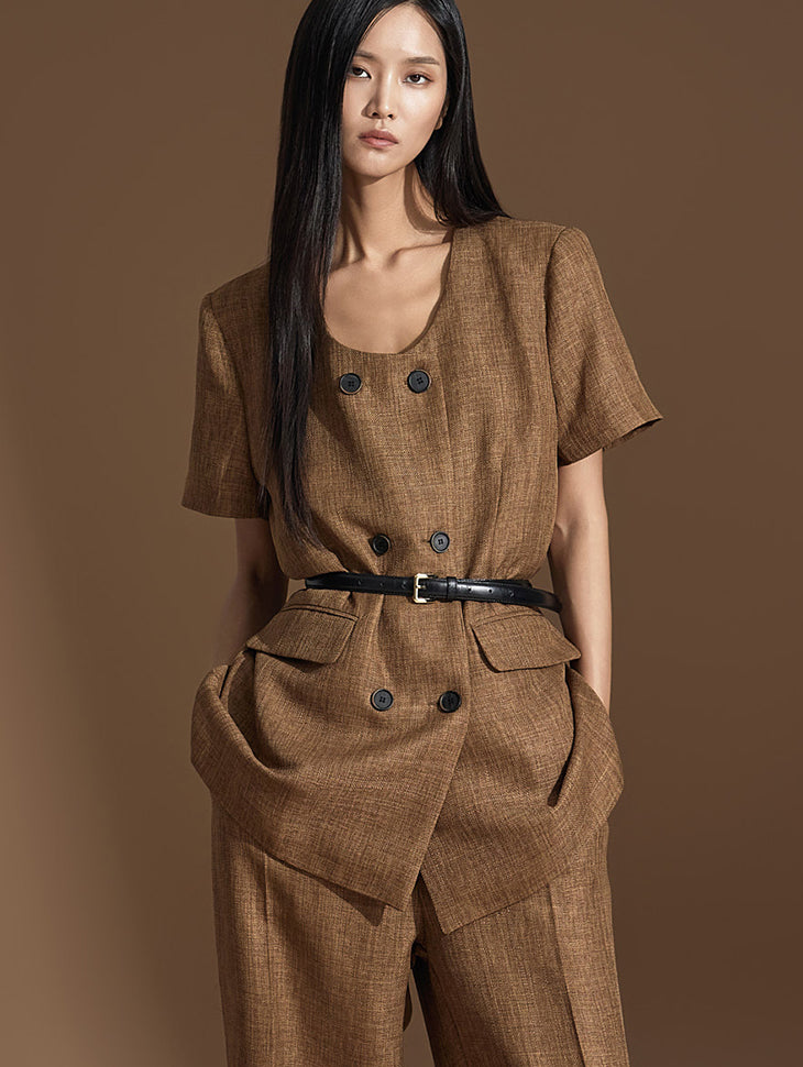 J2293 ダブルボタンジャケット