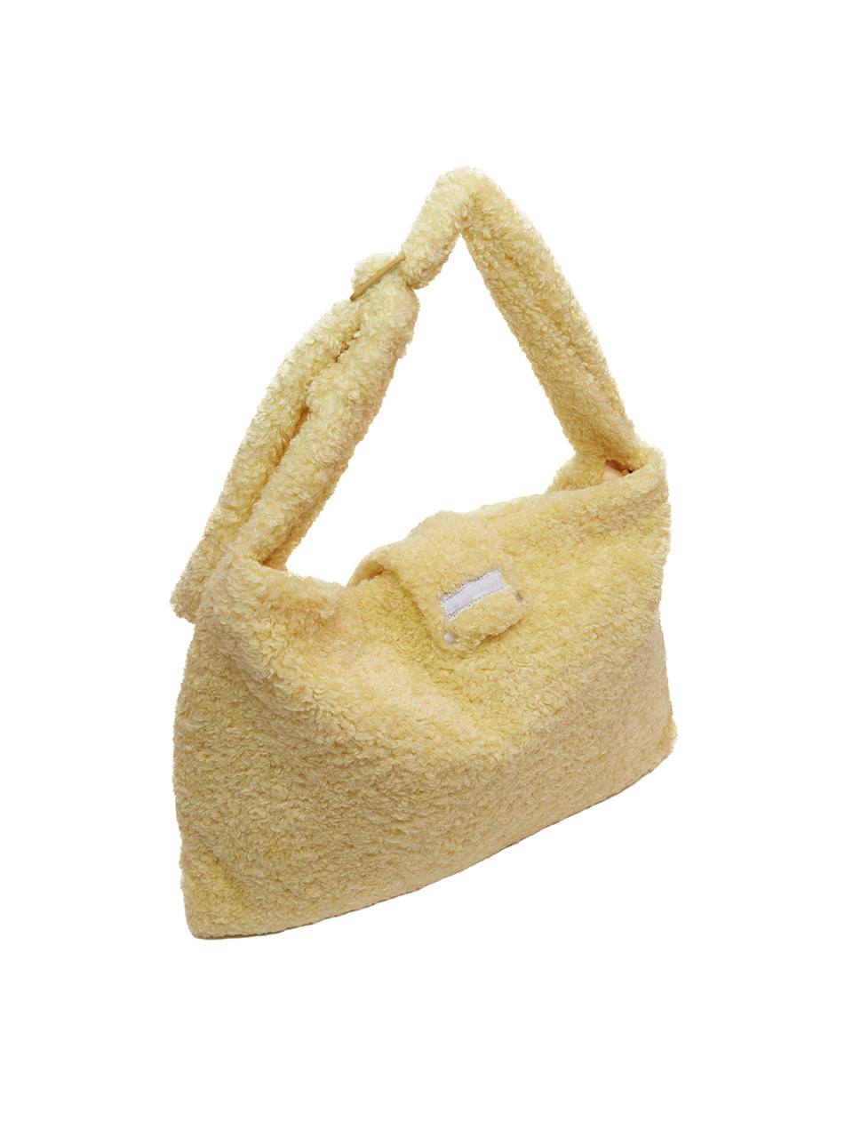 A-1634 毛圈布丝带单肩包