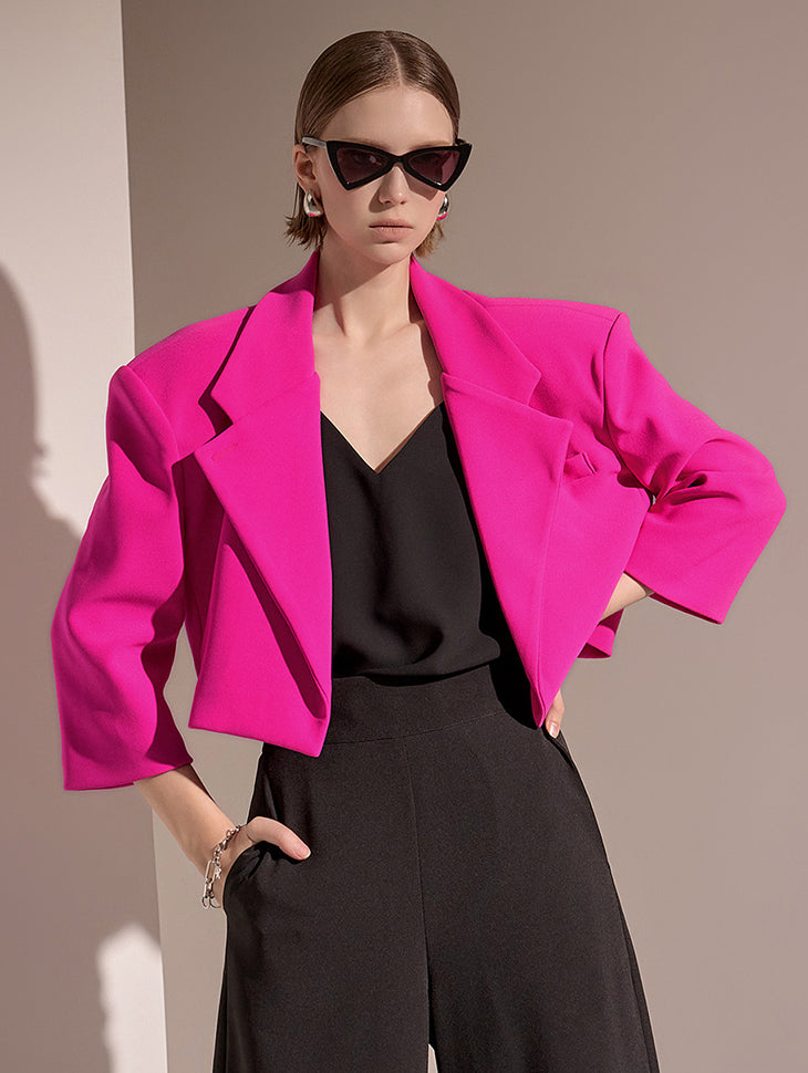 J1943 鲜艳短款夹克