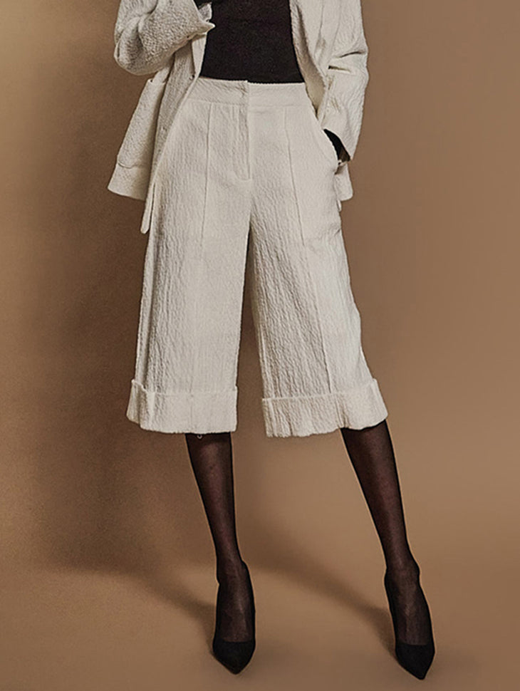 P3291 灯芯绒百慕大裤