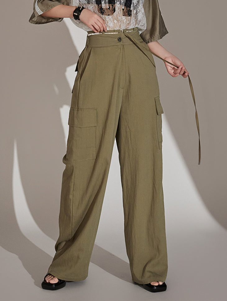 P3127 ストラップパンツセット