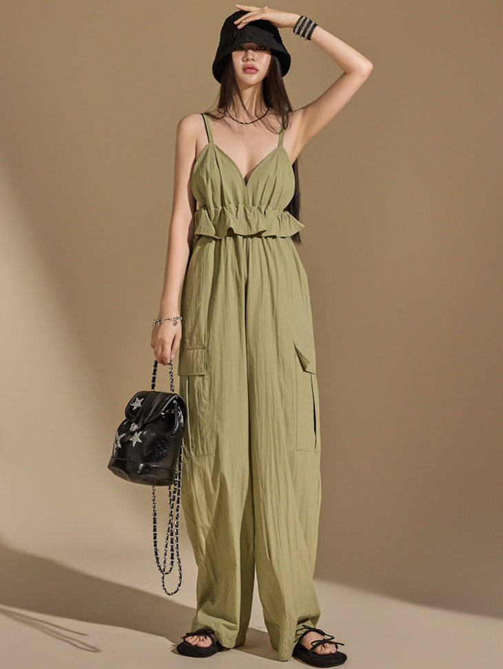 JS043 カーゴジャンプスーツ