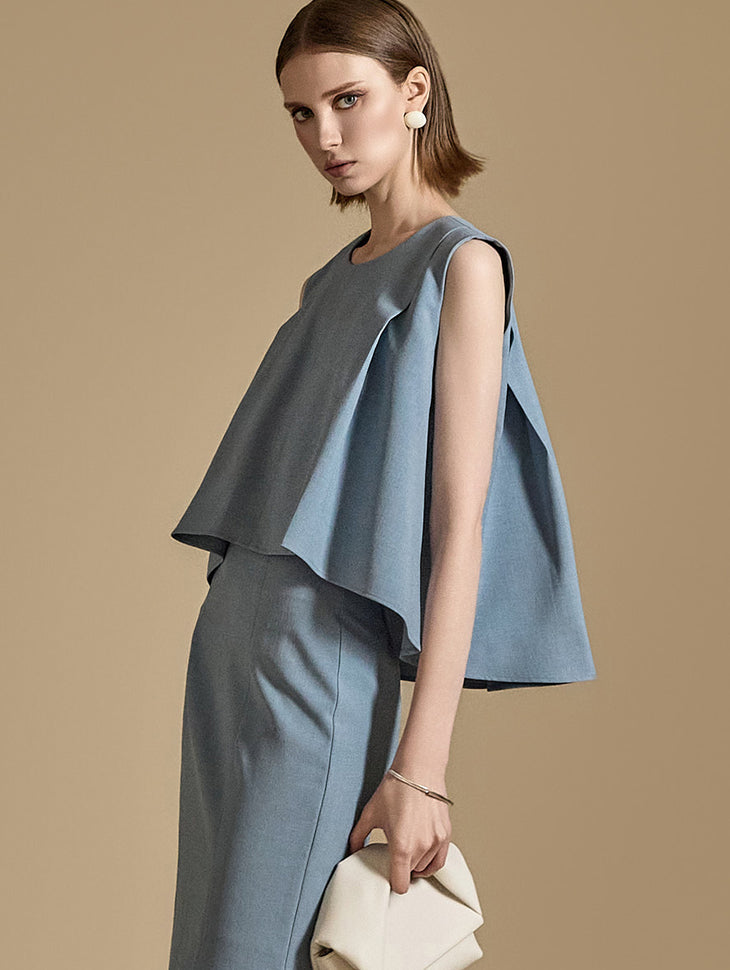 B2992 不对称衬衫