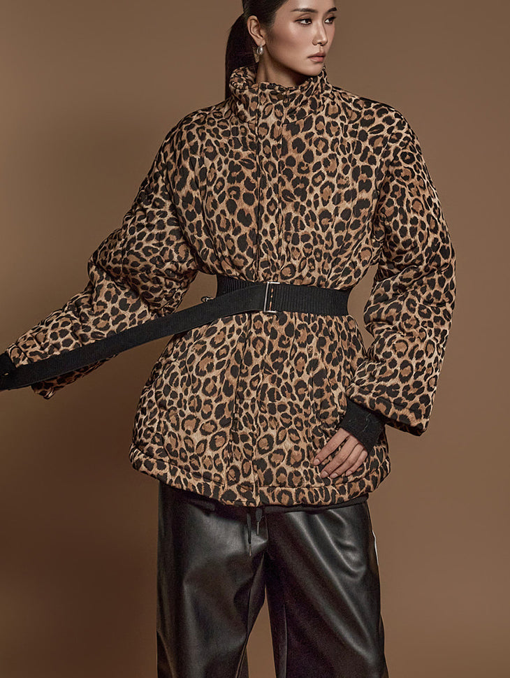 J2572 ベルト付きパッド入りジャンパー