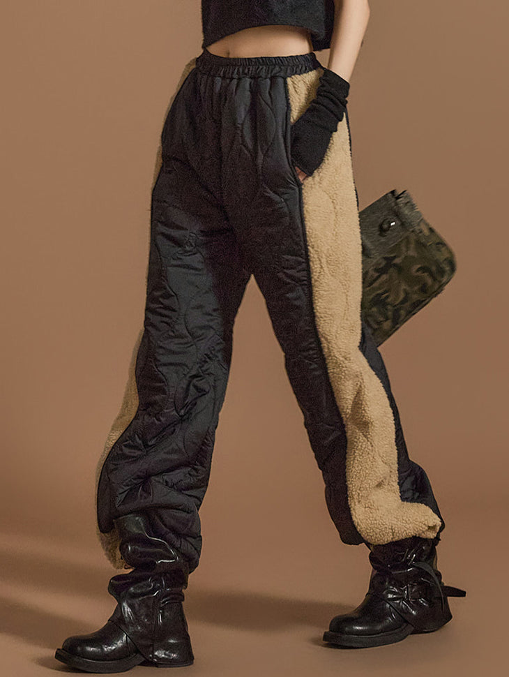 P3344 ブークレキルティングパンツ