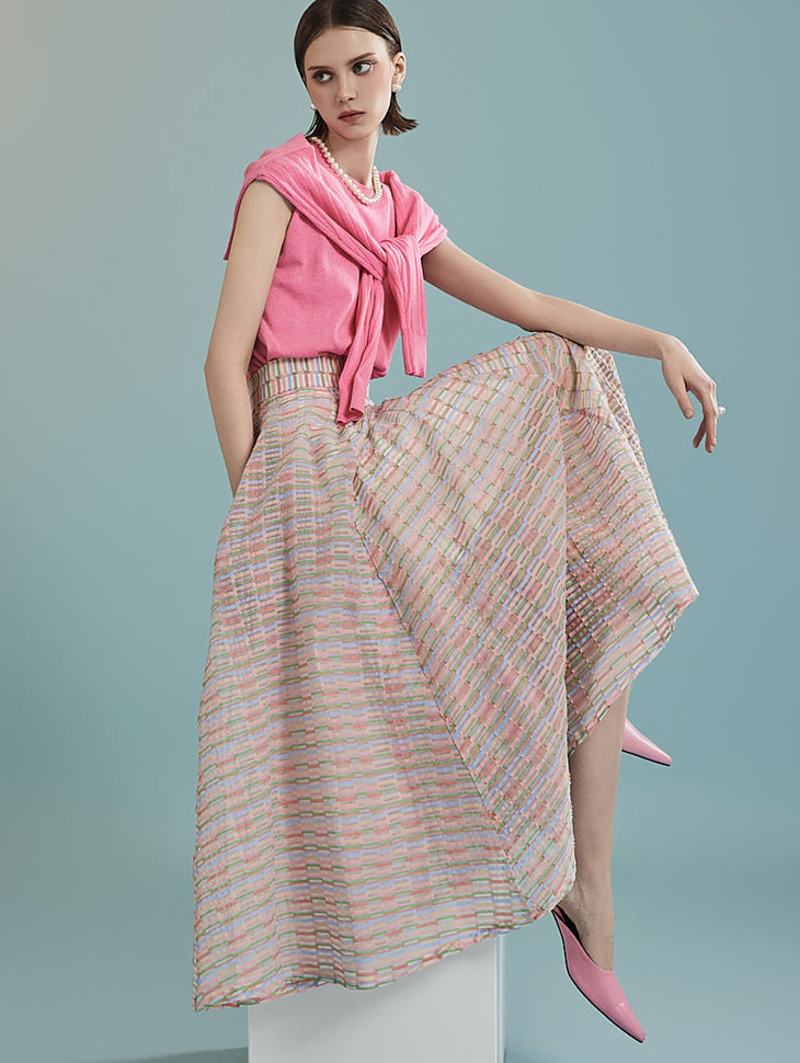 SK9234 オーガンジースカート