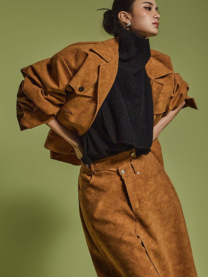 J2467 スエードジャケット