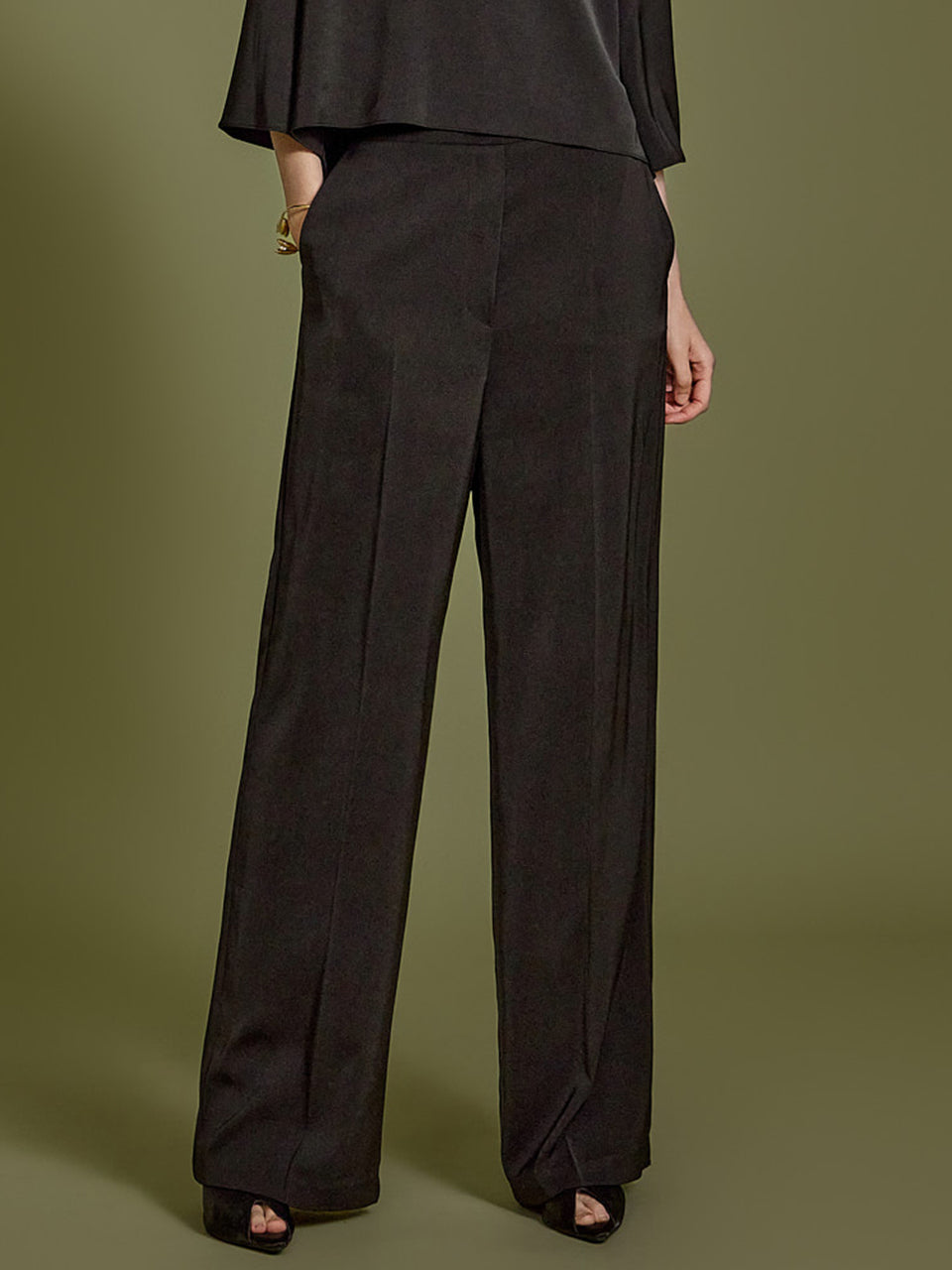 P3270 褶裥休闲裤