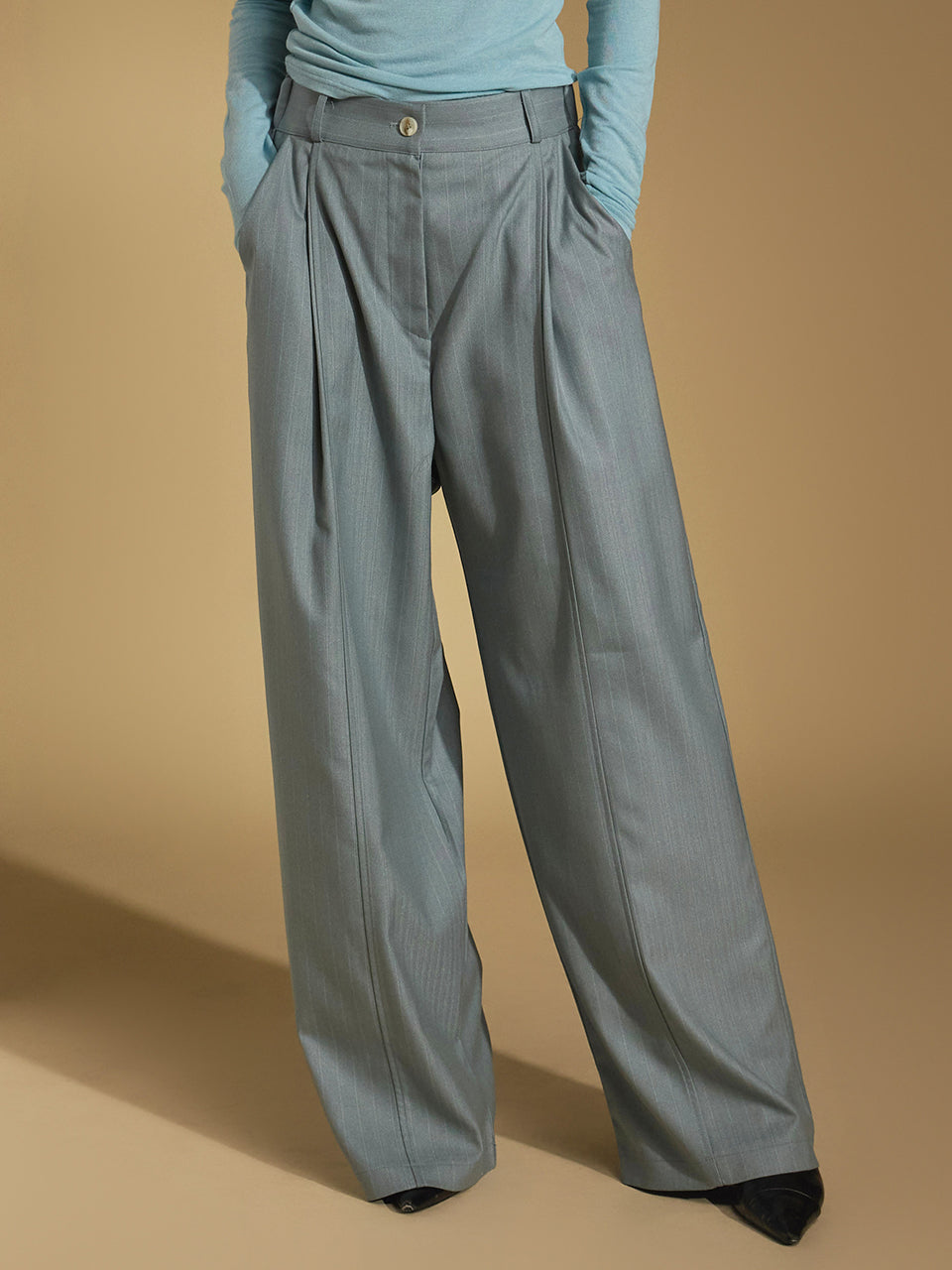 P3378 条纹休闲裤