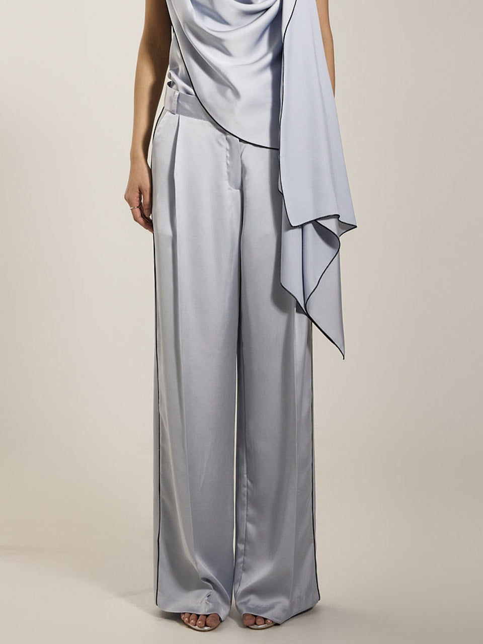 P3415 缎面休闲裤