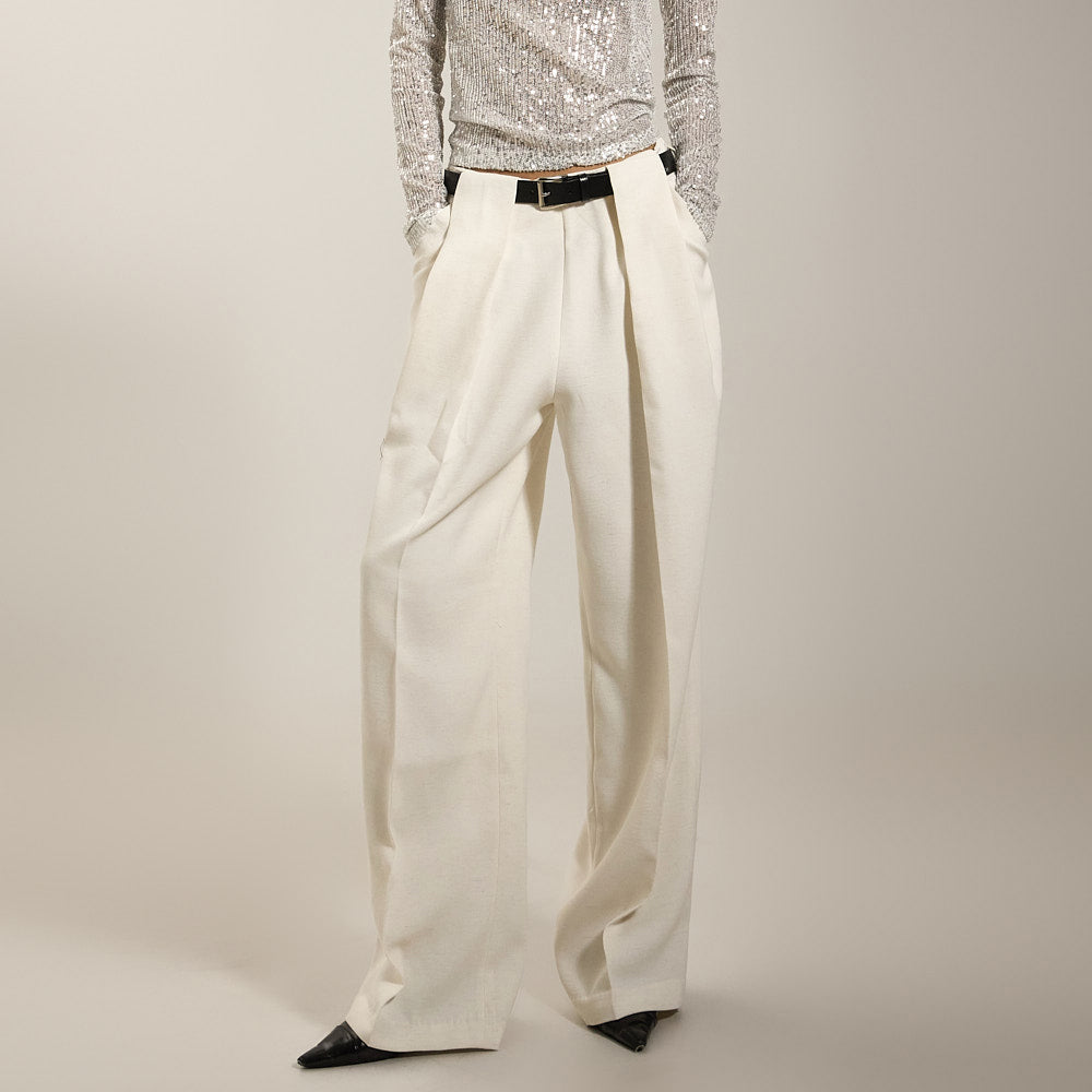 P3417 褶裥休闲裤