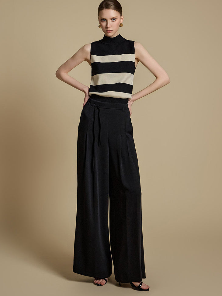 P3478 宽肩带休闲裤