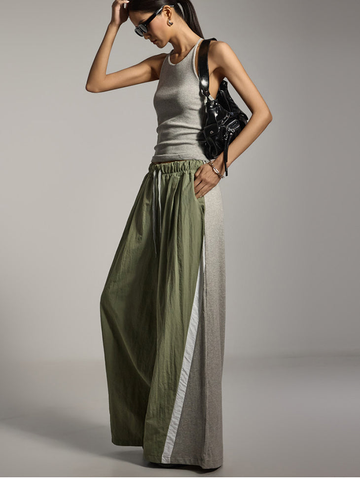 P3496 Color-block Pants