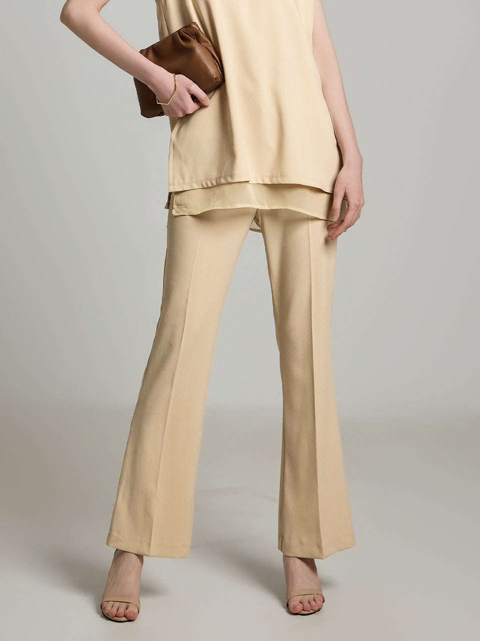 P3516 半靴型休闲裤