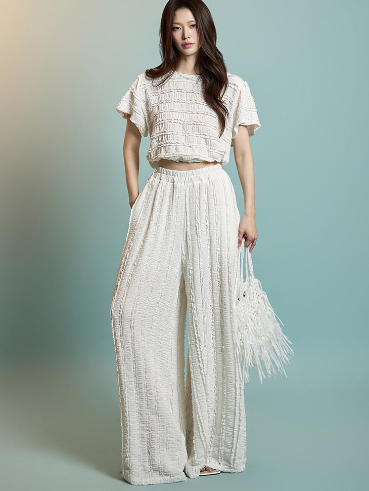 P3533 フリルパンツ