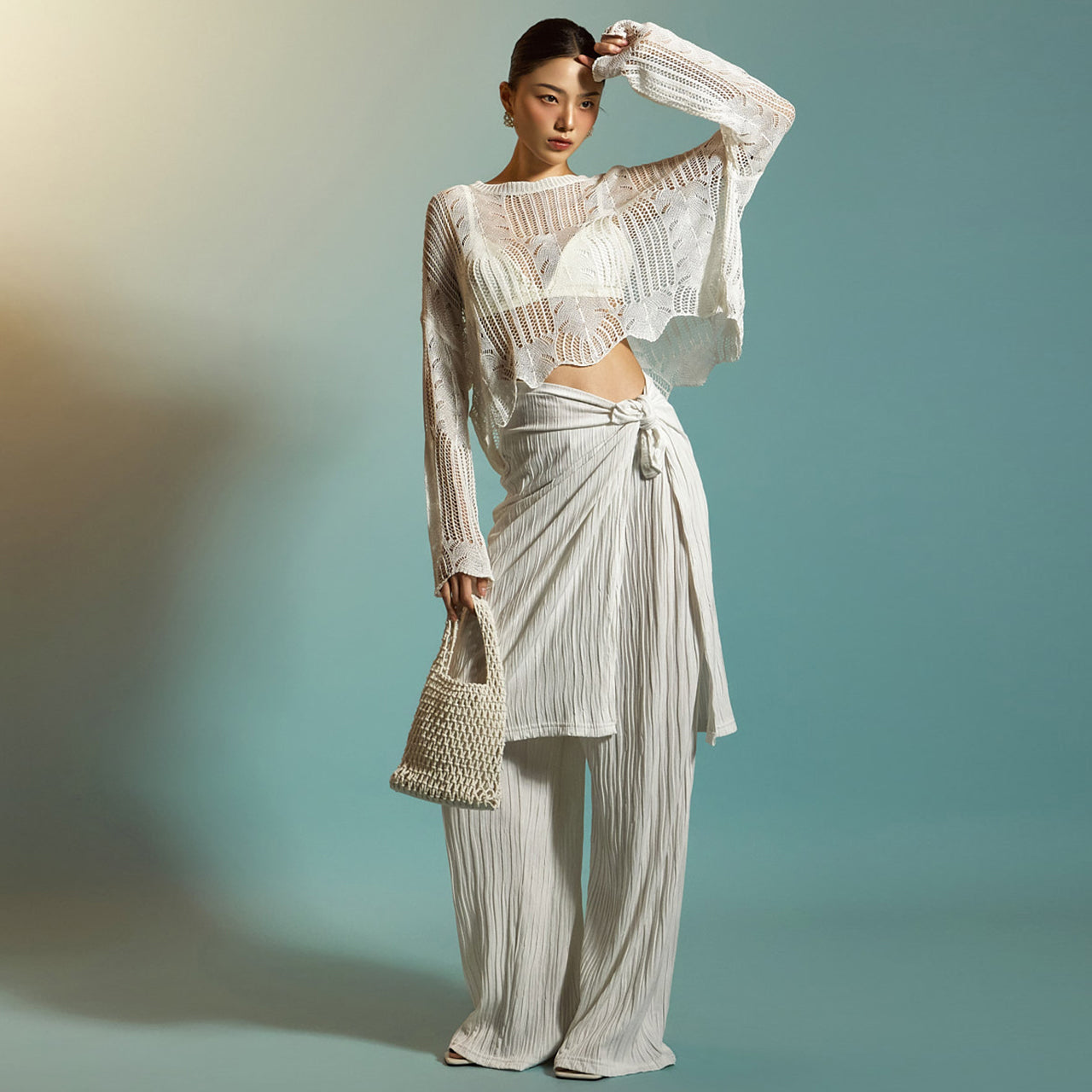 P3563 レイヤードパンツ