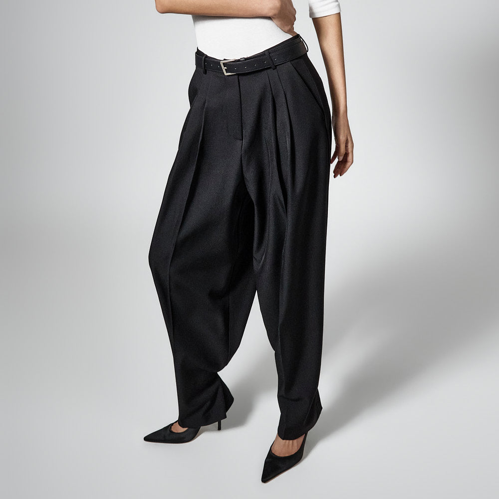P3739 Pintuck Two-Way Slacks