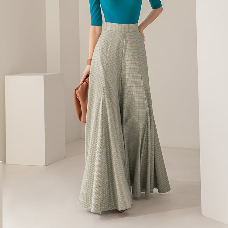 P9091 Flare Maxi Slacks